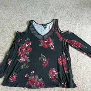 Torrid cold shoulder long sleeve